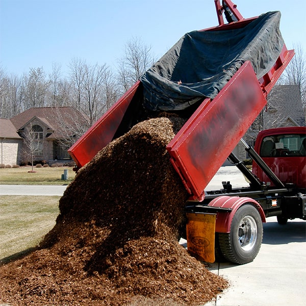 our typical delivery time frame for mulch delivery is within 1-3 business days